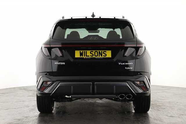 Hyundai TUCSON 1.6T Hybrid N Line 5dr Auto Black