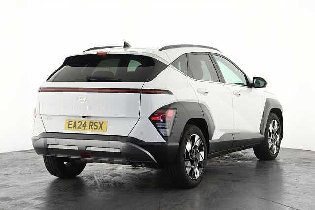 Hyundai KONA 1.6 GDi Hybrid Ultimate 5dr DCT White