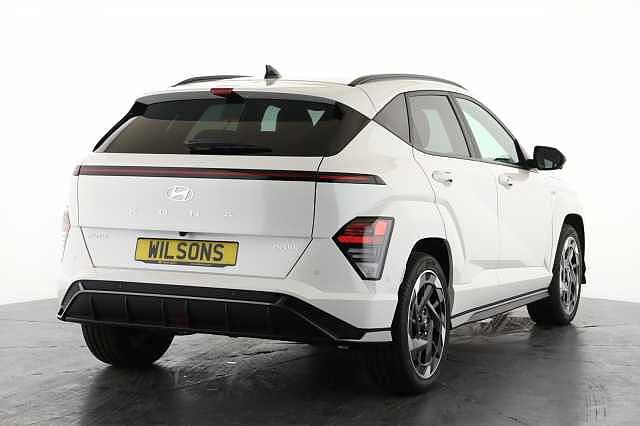 Hyundai KONA 160kW N Line 65kWh 5dr Auto White
