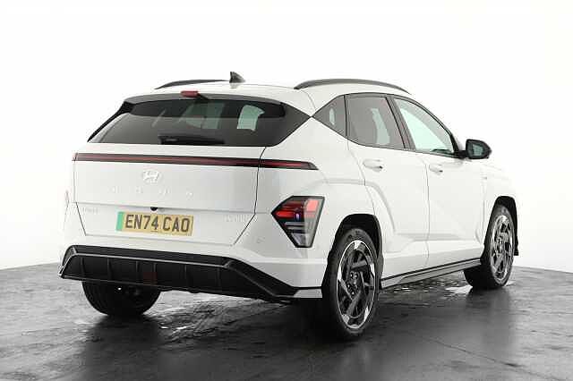 Hyundai KONA 160kW N Line S 65kWh 5dr Auto White