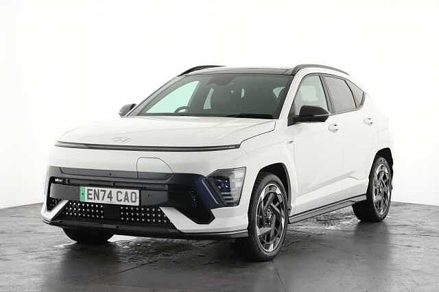Hyundai KONA 160kW N Line S 65kWh 5dr Auto White