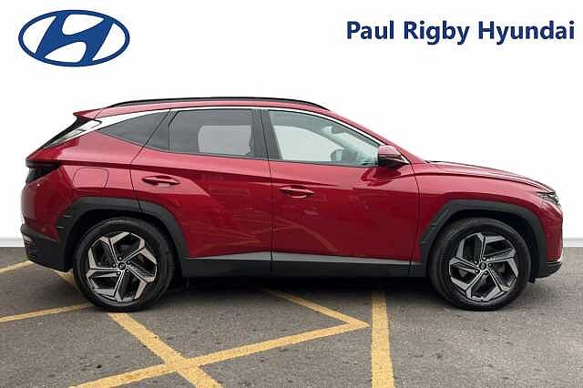 Hyundai TUCSON 1.6 T-GDi Plug-in Hybrid Ultimate 5dr 4WD Auto Red