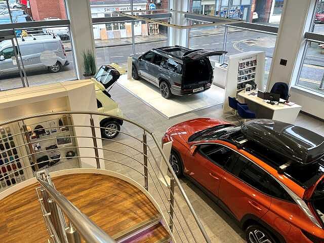 Hyundai SANTA FE 1.6 T-GDi Hybrid Ultimate 5dr 4WD Auto Green