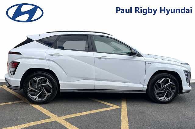 Hyundai KONA 1.6 Hybrid N Line 5dr DCT White
