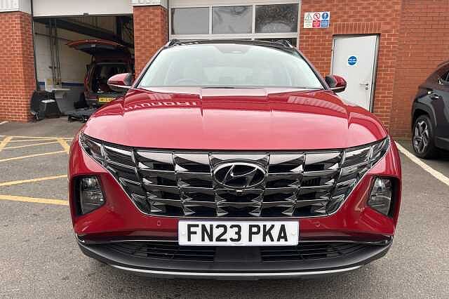 Hyundai TUCSON 1.6 T-GDi Plug-in Hybrid Ultimate 5dr 4WD Auto Red