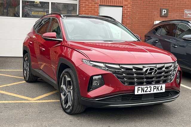 Hyundai TUCSON 1.6 T-GDi Plug-in Hybrid Ultimate 5dr 4WD Auto Red