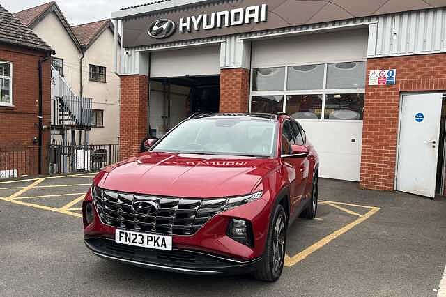 Hyundai TUCSON 1.6 T-GDi Plug-in Hybrid Ultimate 5dr 4WD Auto Red
