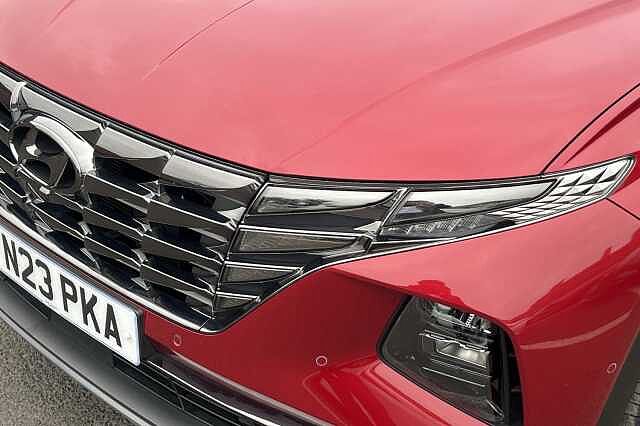 Hyundai TUCSON 1.6 T-GDi Plug-in Hybrid Ultimate 5dr 4WD Auto Red
