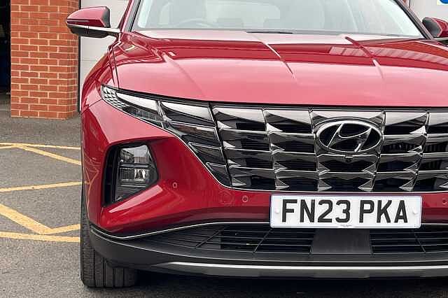 Hyundai TUCSON 1.6 T-GDi Plug-in Hybrid Ultimate 5dr 4WD Auto Red