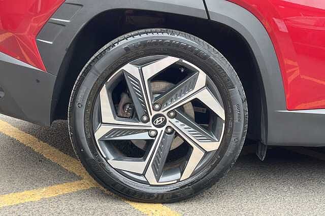 Hyundai TUCSON 1.6 T-GDi Plug-in Hybrid Ultimate 5dr 4WD Auto Red