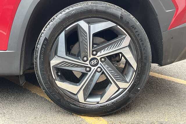 Hyundai TUCSON 1.6 T-GDi Plug-in Hybrid Ultimate 5dr 4WD Auto Red