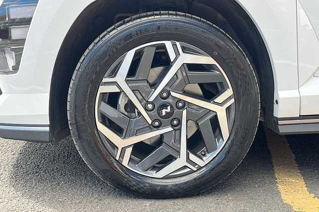 Hyundai KONA 1.6 Hybrid N Line 5dr DCT White