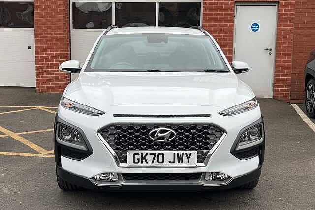Hyundai KONA 1.6 GDi Hybrid Premium 5dr DCT White