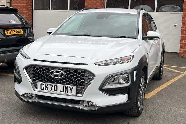 Hyundai KONA 1.6 GDi Hybrid Premium 5dr DCT White