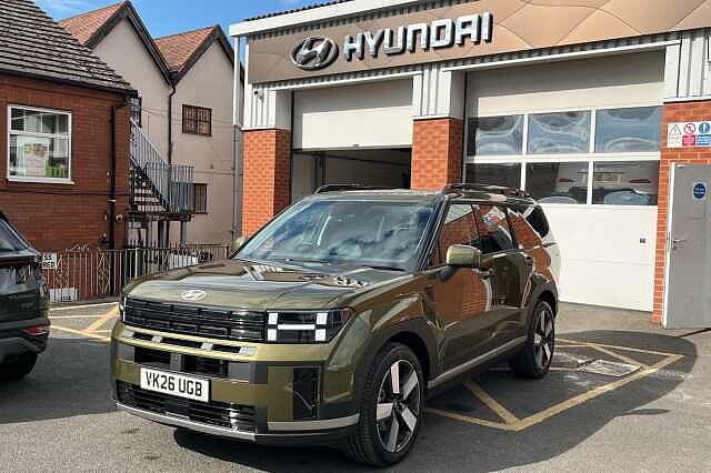Hyundai SANTA FE 1.6 T-GDi Hybrid Ultimate 5dr 4WD Auto Green