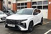 Hyundai TUCSON 1.6T Hybrid N Line 5dr Auto White