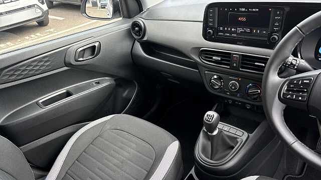 Hyundai I10 1.0 [63] Advance 5dr [Nav] Petrol Hatchback Lumen Grey - Pearl