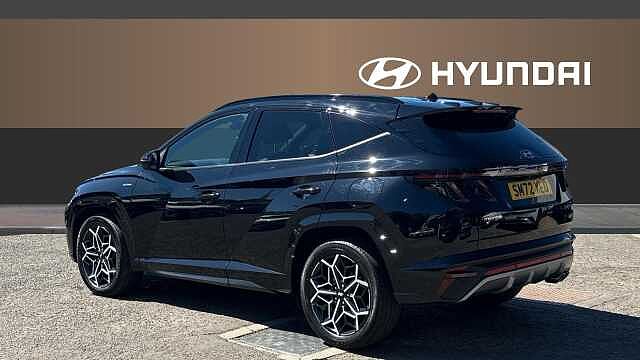 Hyundai TUCSON 1.6 TGDi Hybrid 230 N Line S 5dr 2WD Auto Hybrid Estate Black