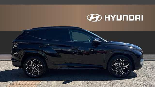 Hyundai TUCSON 1.6 TGDi Hybrid 230 N Line S 5dr 2WD Auto Hybrid Estate Black
