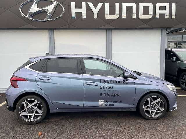 Hyundai I20 1.0T GDi Premium 5dr DCT Blue
