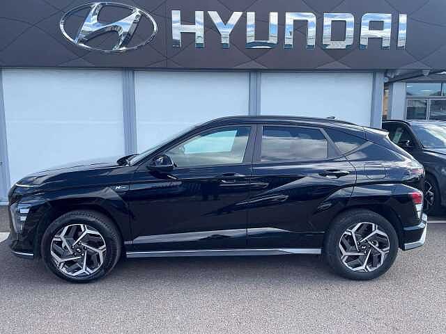 Hyundai KONA 1.6 Hybrid 129 N Line 5dr DCT Black