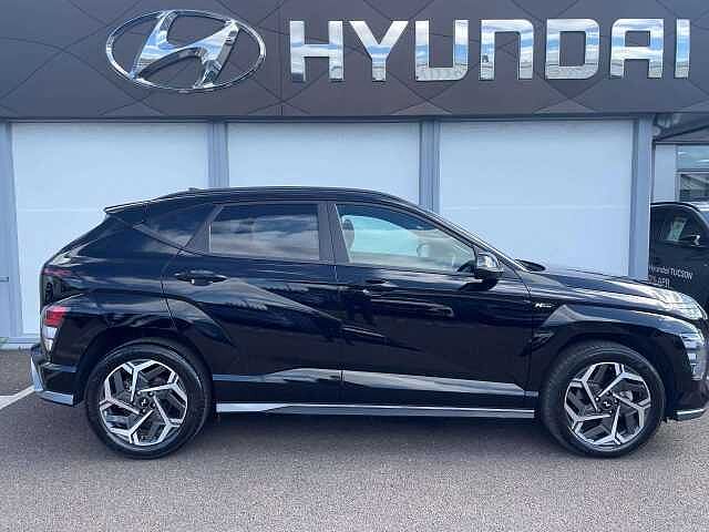Hyundai KONA 1.6 Hybrid 129 N Line 5dr DCT Black