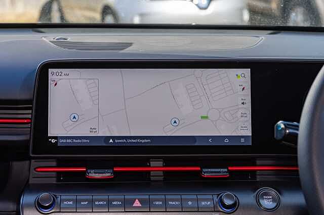 Hyundai KONA HATCHBACK 1.6T 138 N Line S 5dr DCT Atlas White