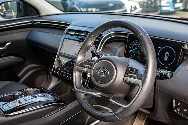 Hyundai TUCSON 1.6 TGDi Hybrid 230 Ultimate 5dr 2WD Auto Sunset Red