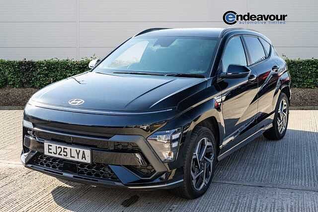 Hyundai KONA 1.6 Hybrid 129 N Line 5dr DCT Abyss Black
