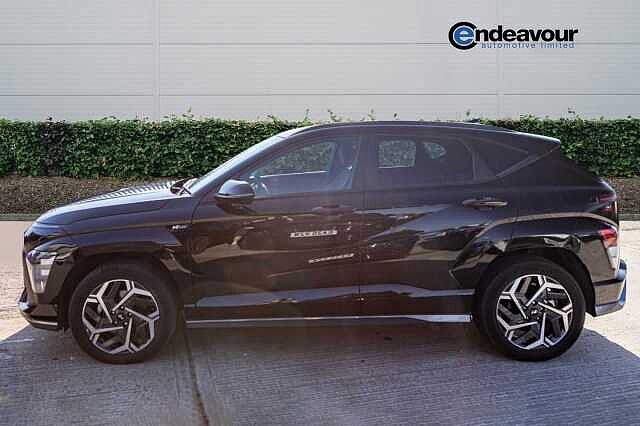 Hyundai KONA 1.6 Hybrid 129 N Line 5dr DCT Abyss Black