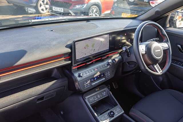 Hyundai KONA 1.6 Hybrid 129 N Line 5dr DCT Abyss Black