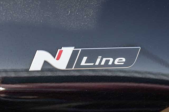 Hyundai TUCSON 1.6T Hybrid N Line S 5dr Auto Abyss Black