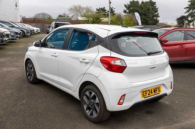 Hyundai I10 1.0 [63] Advance 5dr Auto [Nav] Atlas White