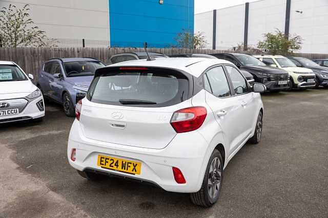 Hyundai I10 1.0 [63] Advance 5dr Auto [Nav] Atlas White