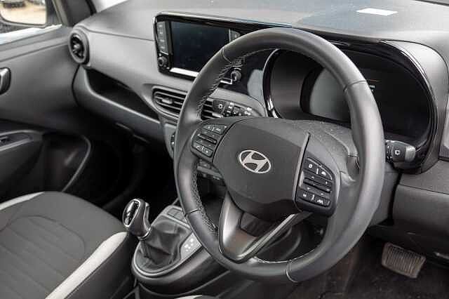 Hyundai I10 1.0 [63] Advance 5dr Auto [Nav] Atlas White