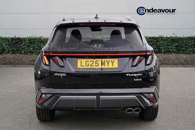 Hyundai TUCSON 1.6T Hybrid N Line S 5dr Auto Abyss Black
