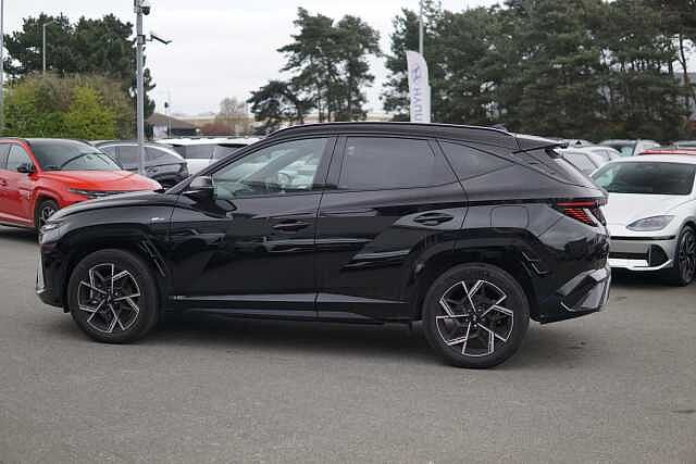 Hyundai TUCSON 1.6T Hybrid N Line S 5dr Auto Abyss Black