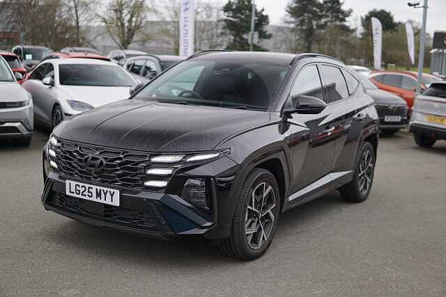 Hyundai TUCSON 1.6T Hybrid N Line S 5dr Auto Abyss Black