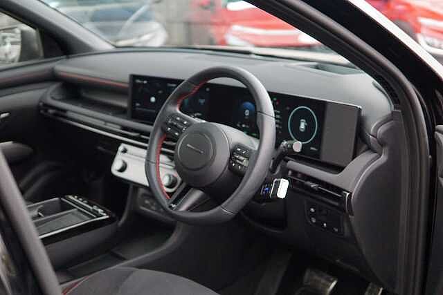 Hyundai TUCSON 1.6T Hybrid N Line S 5dr Auto Abyss Black