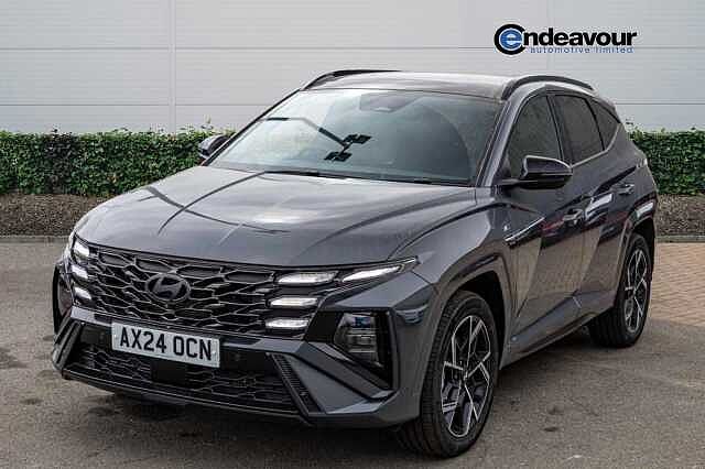 Hyundai TUCSON 1.6T Hybrid N Line S 5dr Auto Shimmering Silver