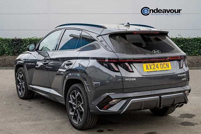 Hyundai TUCSON 1.6T Hybrid N Line S 5dr Auto Shimmering Silver