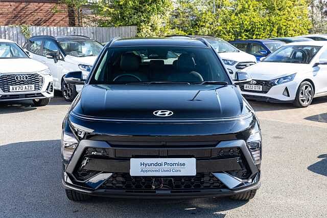 Hyundai KONA 1.6 Hybrid 138 N Line S 5dr DCT Abyss Black