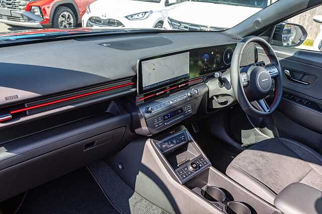 Hyundai KONA 1.6 Hybrid 138 N Line S 5dr DCT Abyss Black