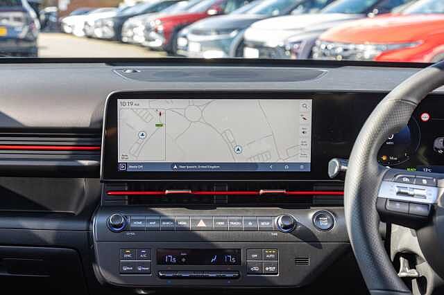 Hyundai KONA 1.6 Hybrid 138 N Line S 5dr DCT Abyss Black