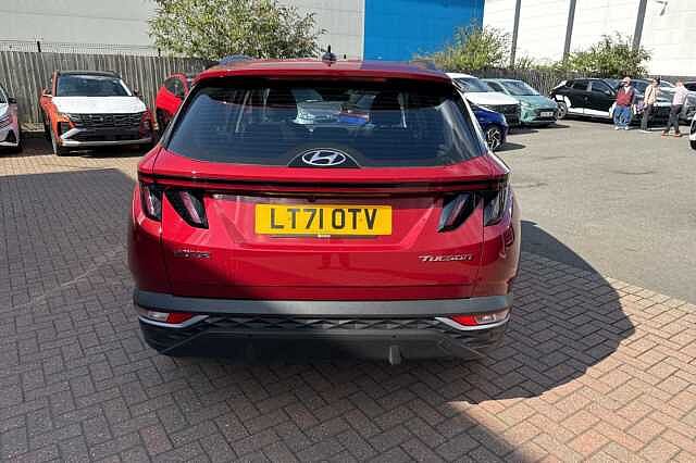 Hyundai TUCSON Hybrid 1.6 T-GDi(150ps)SE Connect 48 Volt Ultimate Red