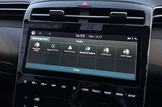 Hyundai TUCSON Hybrid 1.6 T-GDi(150ps)SE Connect 48 Volt Ultimate Red