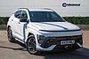 Hyundai KONA HATCHBACK 1.6T 138 N Line S 5dr DCT Atlas White
