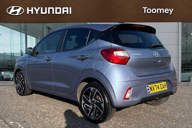 Hyundai I10 1.0 Premium Hatchback 5dr Petrol Manual Euro 6 (s/s) (63 Ps) Meta Blue