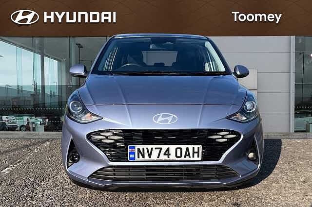 Hyundai I10 1.0 Premium Hatchback 5dr Petrol Manual Euro 6 (s/s) (63 Ps) Meta Blue