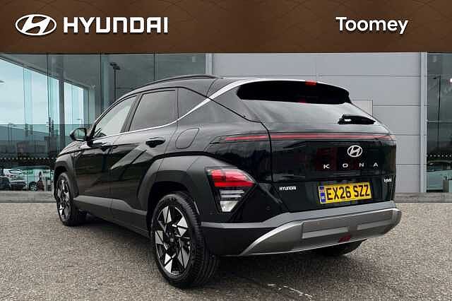 Hyundai KONA 1.6 H Gdi Ultimate Suv 5dr Petrol Hybrid Dct Euro 6 (s/s) (138 Ps) Abyss Black